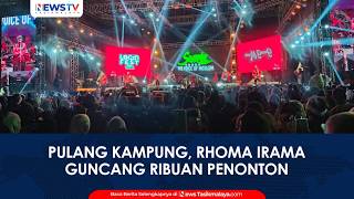 Rhoma Iramas Return To His Hometown Shocks Thousands Of Spectators At Wiriadinata Air Force Base
