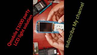 All Qmobile lcd light solution/lcd light jumper/Tachnical Aamir