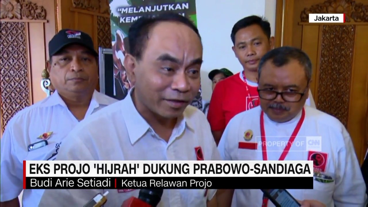 Eks Projo 'Hijrah' Dukung Prabowo-Sandiaga - YouTube