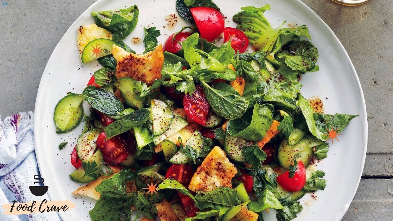 Best Diet Fattoush Salad Recipe | Healthy Salad for foody Fitness