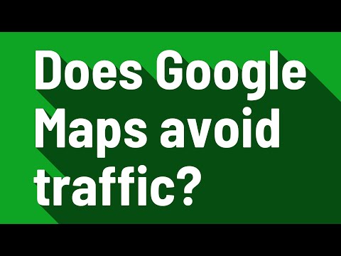 Video: Kan Google Maps het verkeer vermijden?