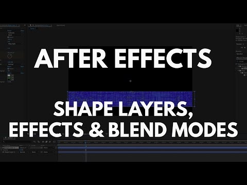 Using Blend Modes to Layer Effects in After Effects