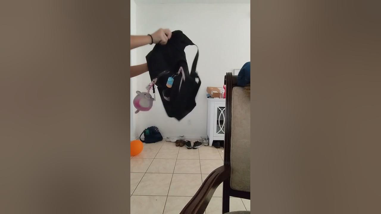 cleaning out my backpack at the end of the school year YouTube