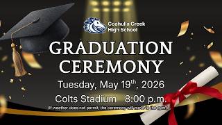 Coahulla Creek 2026 Graduation