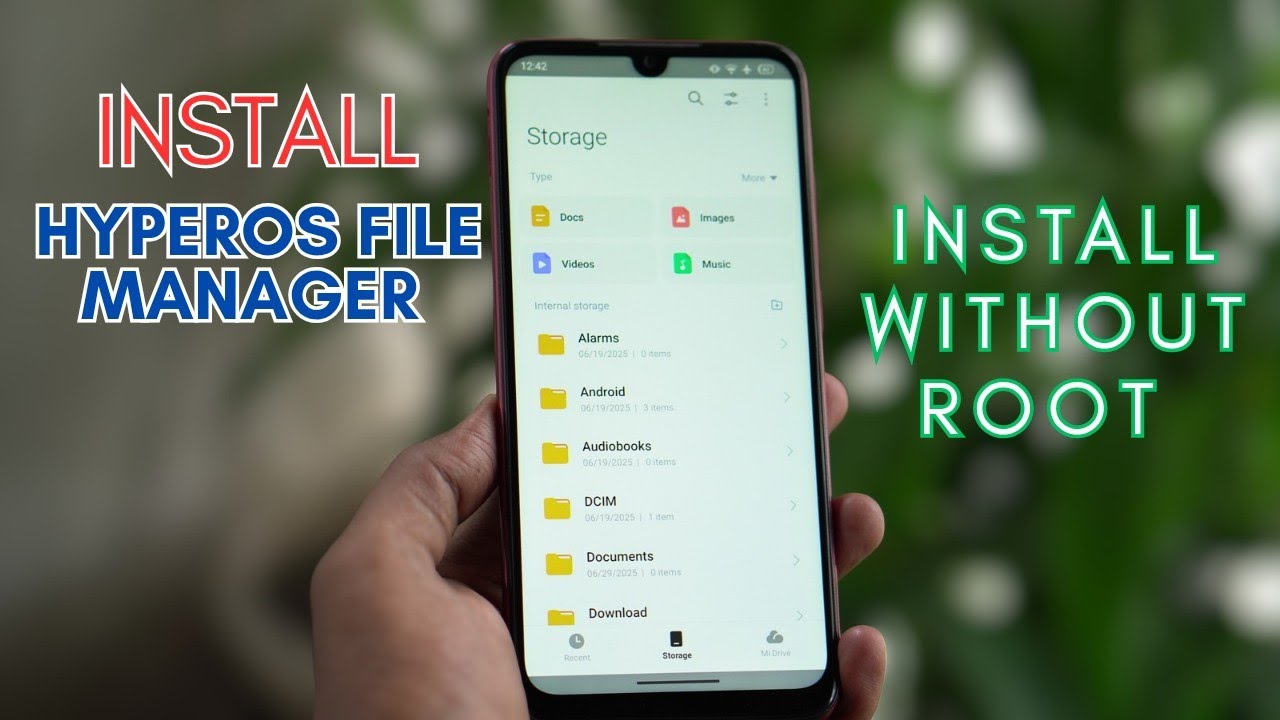File Manager Hyperos 🚀 HyperOS File Manager on ANY Android! (No Root!) 📲 - YouTube