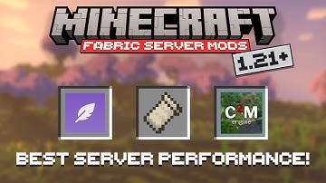 25+ of the BEST server-side mods for FABRIC SMPs (1.21+)