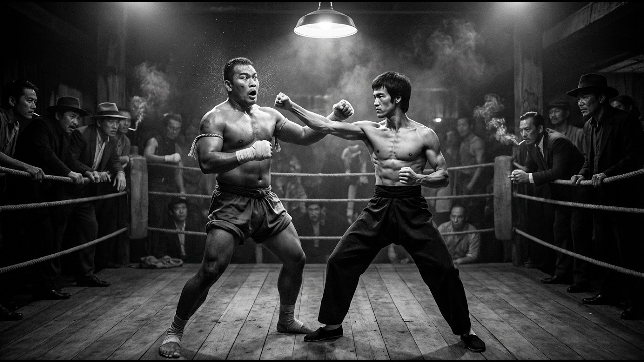 Брюс Ли Тайно Сразился с Чемпионом Муай-Тай в Подвале Клуба — Свидетели Молчали 40 Лет