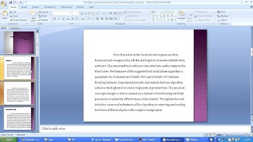 IEEE 2014 EMBEDDED  PORTABLE CAMERA BASED PRODUCT LABEL READING