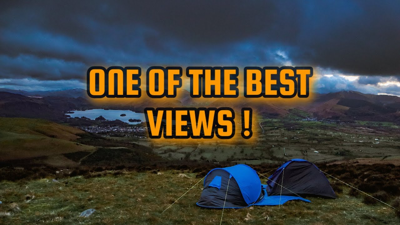 Lake District Wild Camping In One Of The Best Places Ever. - YouTube