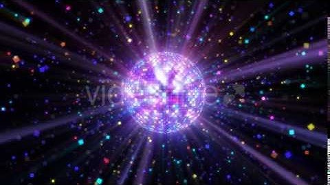 Disco Ball Rays 4K Motion Graphics