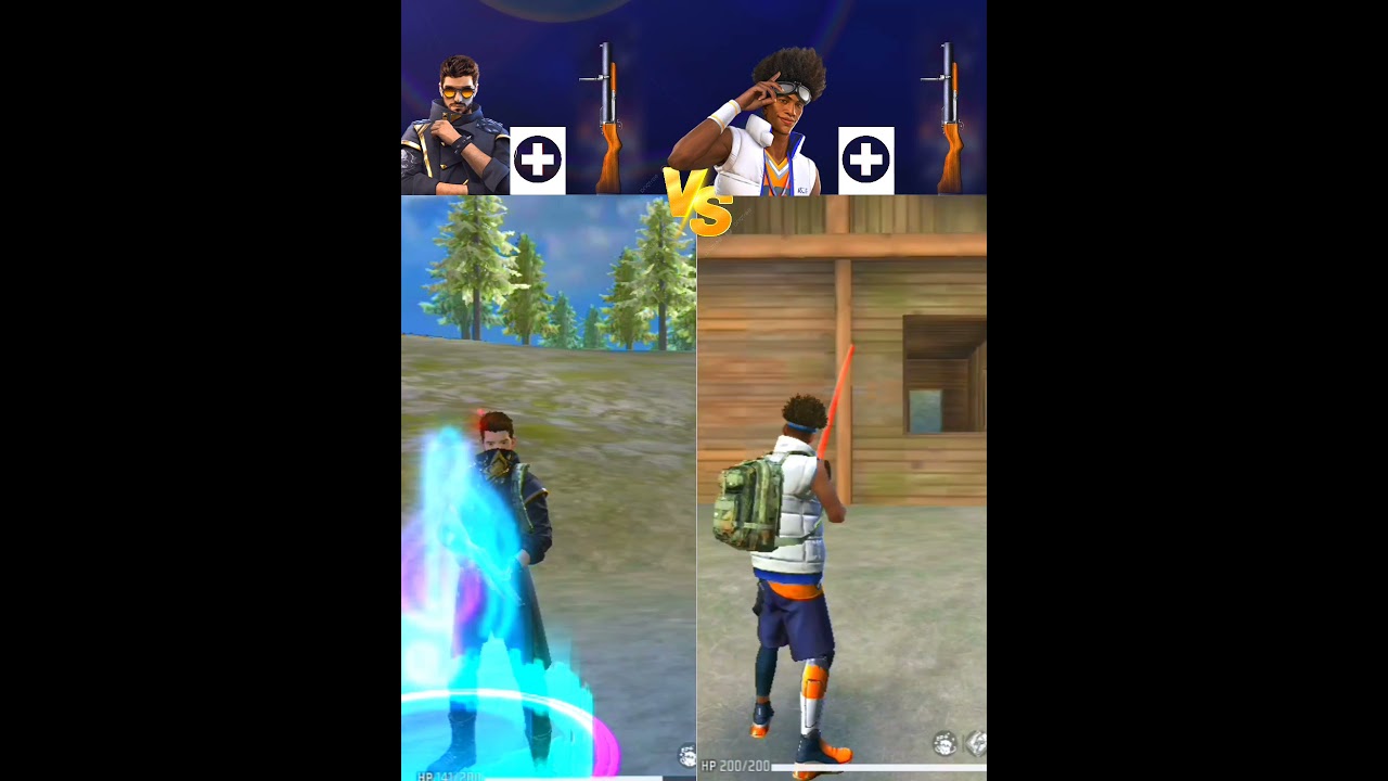 Alok+mg7 VS Leon+mg7 Abillity Test Video 