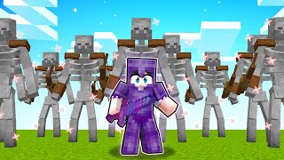 แก้แค้นเพื่อนที่ขังผมไว้กับ Mutant Skeleton | Minecraft