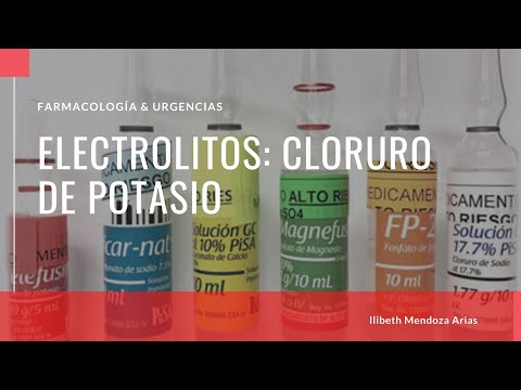 Vídeo: Diferencia Entre Cloruro De Sodio Y Cloruro De Potasio