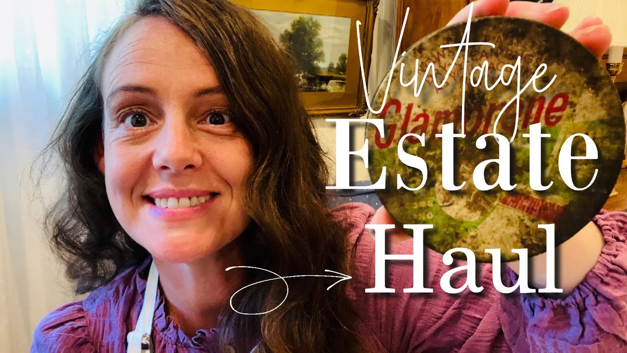 Vintage Estate Sale Haul YouTube