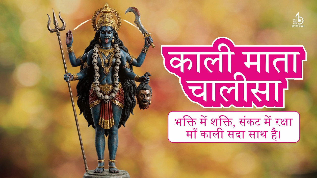 Kali Chalisa Path: रक्षा कवच, मन शांति, धन लाभ | Maa Kali की कृपा से जीवन बदलें | Latest Chalisa