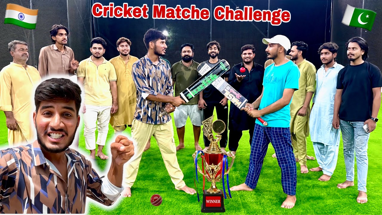 BIG CRICKET🏏 MATCH CHALLENGE INDIA 🇮🇳 VS PAKISTAN🇵🇰 😍