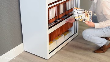 Flexiform Freestor Tambour Storage Cupboard Product Features