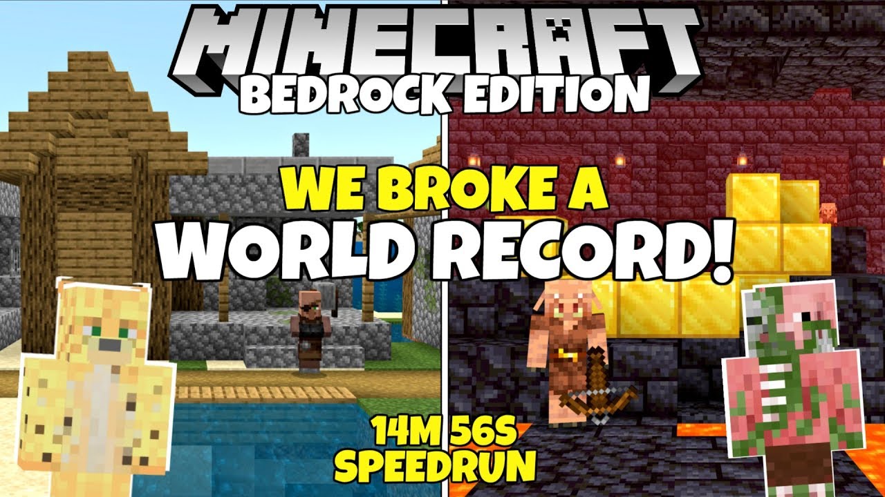 Reach Bedrock in 00:02.400 by Patrick_star0077 - Minecraft (Classic) -  Speedrun