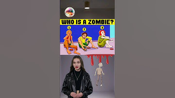Who is a zombie🧟‍♀️? #riddles #riddleoftheday #quiz #challenge #short #fyp #riddle #reels #trending