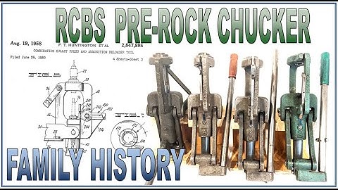 RCBS Reloading Presses: Pre-Rock Chucker "A-Series"