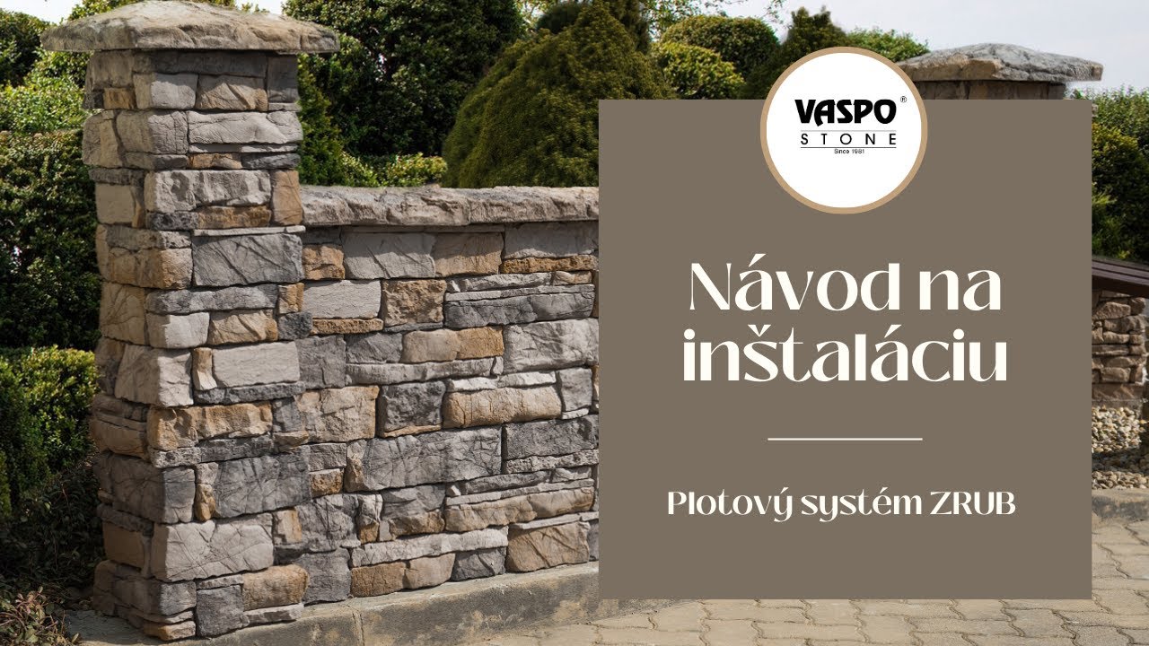 Plotový systém ZRUB - návod na inštaláciu