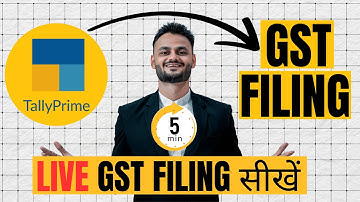 Live GST Return Filing in Tally