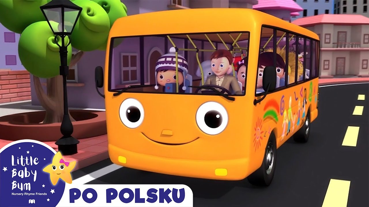 Koła pomarańczowego autobusu | Piosenki dla dzieci po polsku - 30 minut! | Little Baby Bum