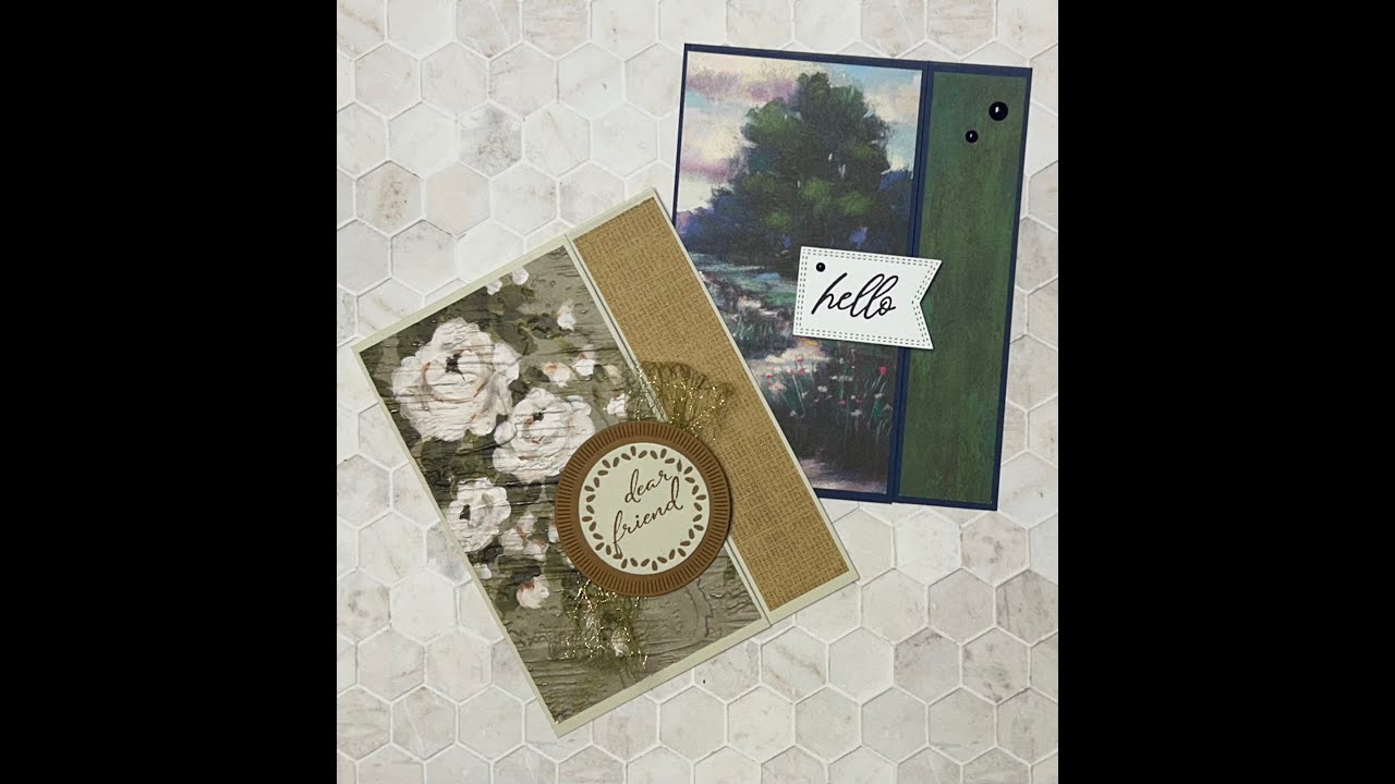 Easy Flap card-thanks to Lisa's Creative Corner - YouTube