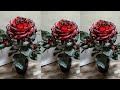 DIY Cara Membuat Bunga Mawar dari Plastik Kresek | How to Make Rose Flower from Plastic Bag