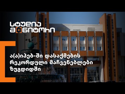 ა(ა)იპებ-ში დასაქმების რეკორდული მაჩვენებლები ზუგდიდში