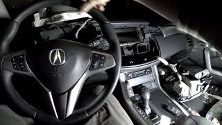 Acura RDX примитивная антиугонка спасла машину