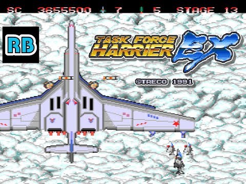 1991 [60fps] MD Task Force Harrier EX 3717500pts Nomiss ALL