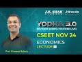 YODHA 3.0 I CSEET NOV 24 I ECONOMICS #csatjkshah