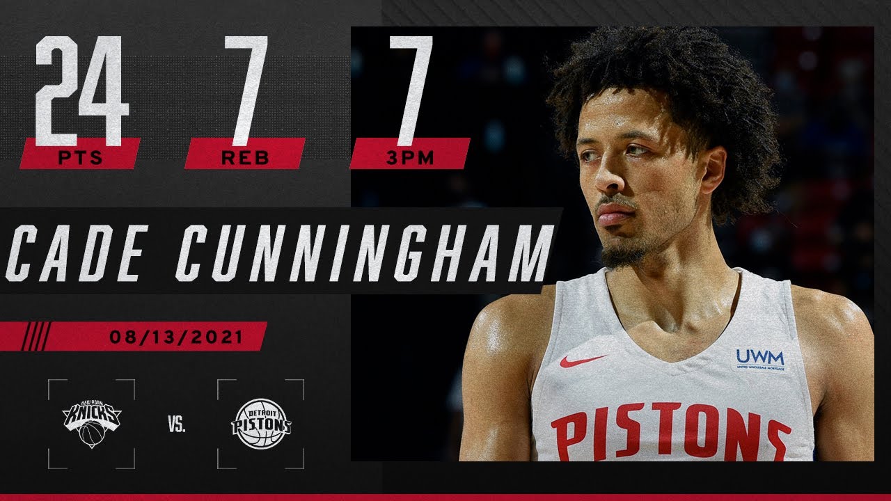 Summer League latest: No. 1 pick Cunningham hits seven 3s to lead