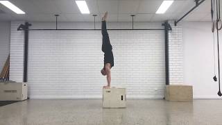 Eccentric Full Range Handstand Push Up