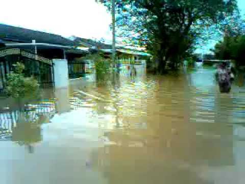 Malaysia Alor  Setar  Kedah Taman Sri Taman Flood  Banjir in 