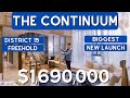 THE CONTINUUM - The Best Freehold New Launch In District 15 In 2023? Singapore Condominium