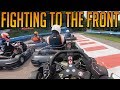 Fighting To The Front at Buckmore Park Kart Circuit