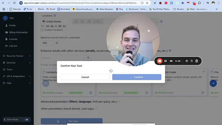 How to scrape Google Maps using Outscraper