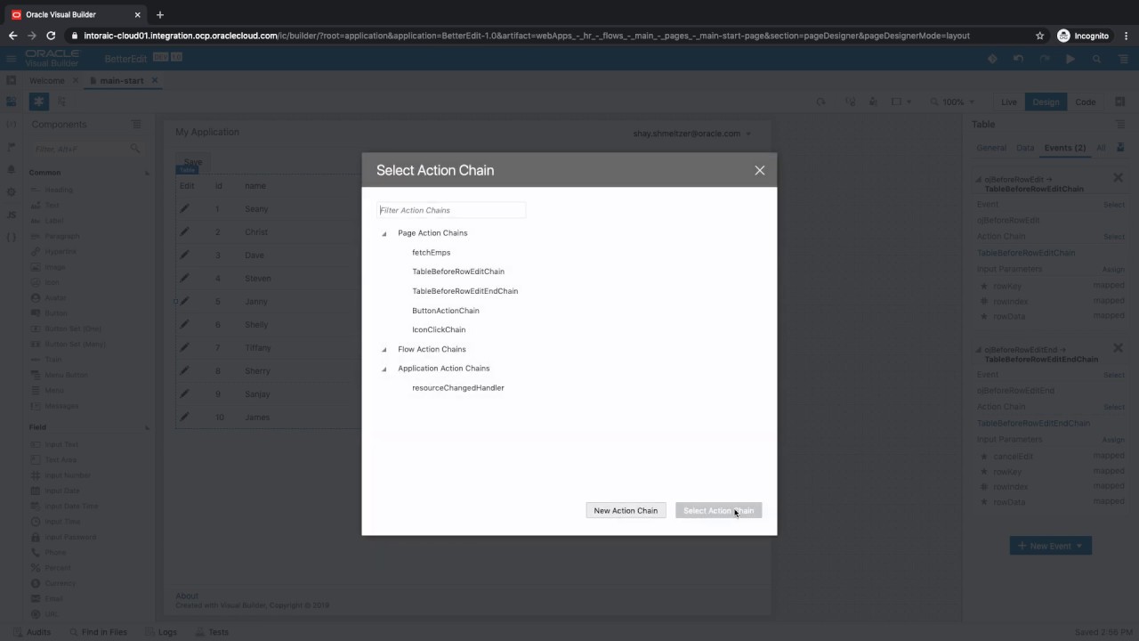 Keyboard Shortcuts in Visual Builder Applications - YouTube