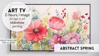 Beautiful Background Painting Framed Art Design | Vintage Art Screensaver 4K Painting