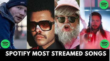 SPOTIFY 30 MOST STREAMED SONGS OF ALL TIME
