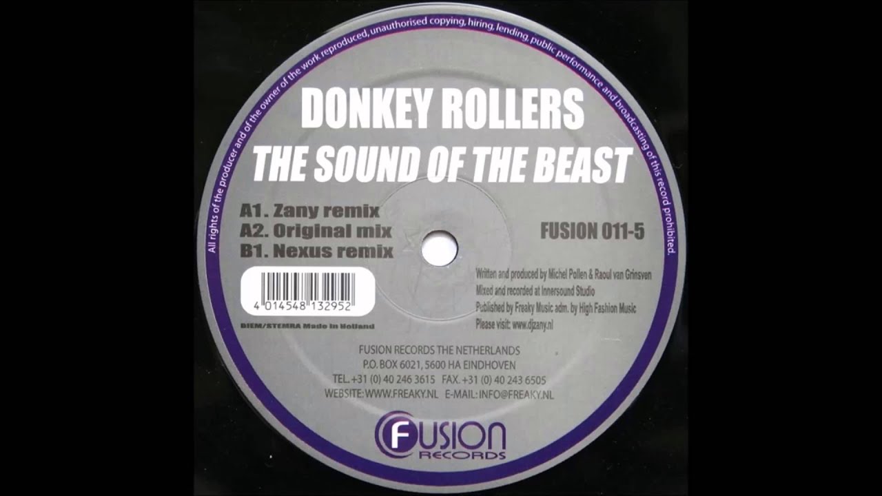 Watch Donkey Rollers - The Sound of the Beast on YouTube Watch Donkey Rollers - The Sound of the Beast on YouTube