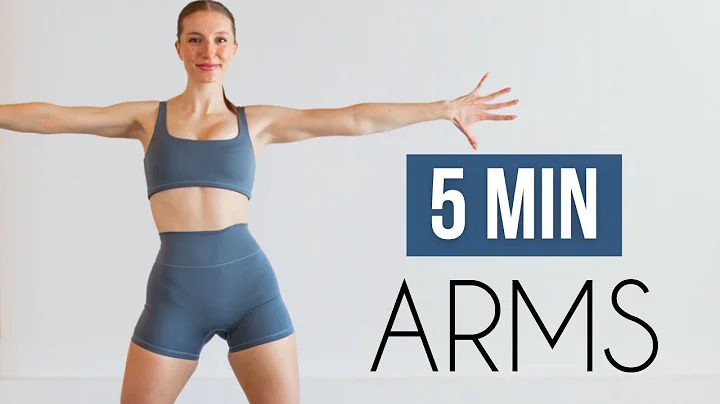 5 MIN TONED ARMS  - A Fun Workout Challenge! thumbnail