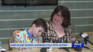 Long Island school suspends child with autism