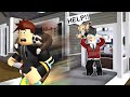 I Went DING DONG DITCHING.. My Grandson Got CAUGHT! (Roblox)