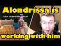 Graf Spies on Alondrissa with a Federation Guard on QSMP Minecraft