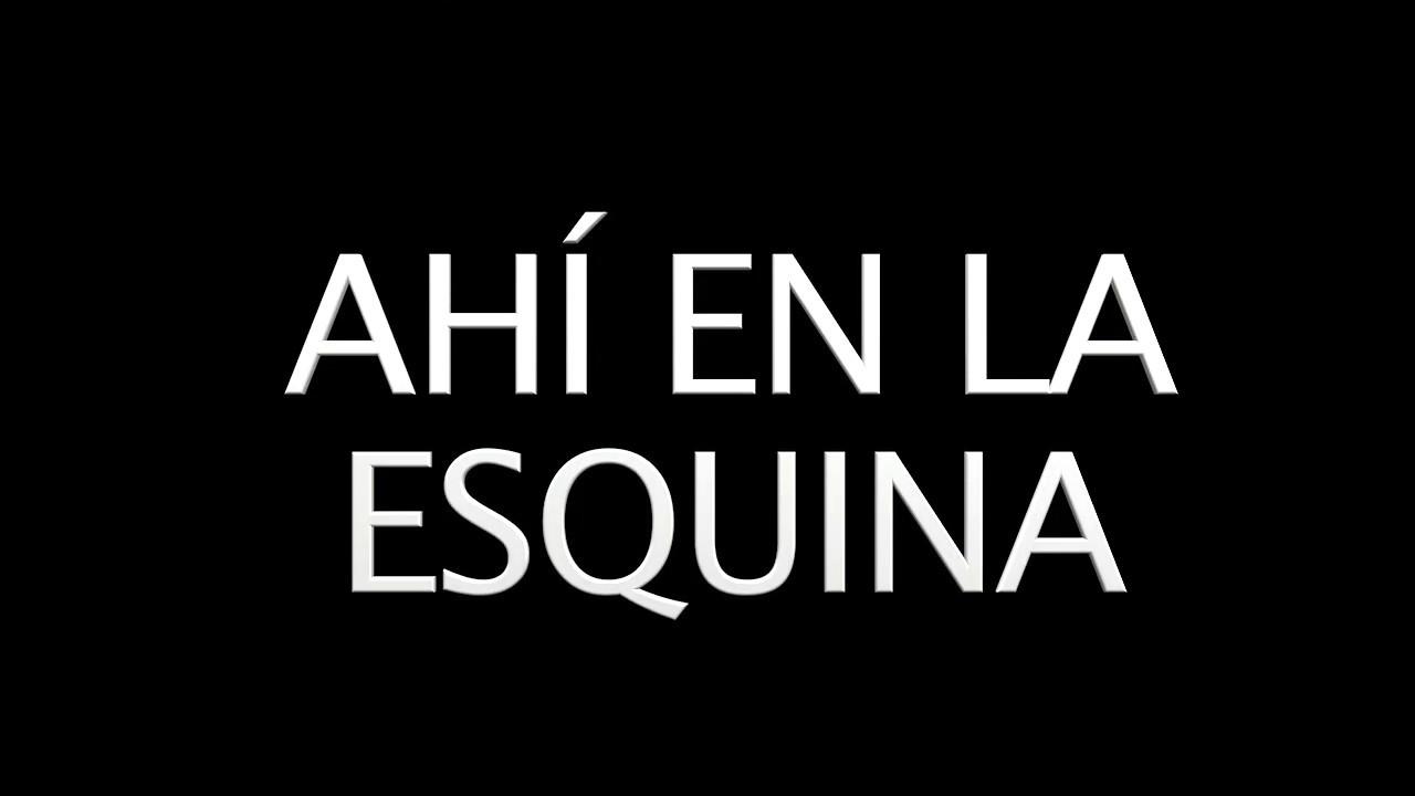 Ahí en la esquina - Primer cortometraje