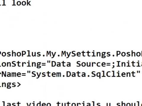 5  Connection String to Connect Application Program to SQL Server