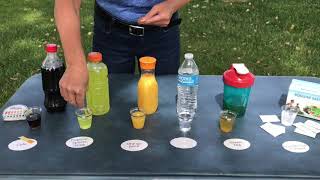 How you can easily test the pH value of anything you drink!